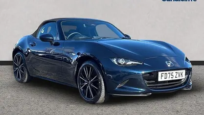 New Mazda MX5 Exclusive-Line 184 HP (135 kW) 2026 Mica  deep crystal blue Cabriolet