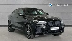 Black Used 2022 BMW X6 M Sport SUV | £46,990 (Fair price)