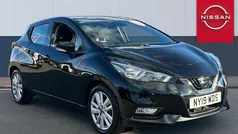 Black Used 2019 Nissan Micra Acenta Hatchback | £9,276 (Fair price)
