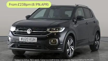 Black Used 2020 VW T-Cross R-line SUV | £16,182 (Fair price)