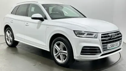 Used Audi Q5 S-Line 190 HP (139 kW) 2018 White SUV