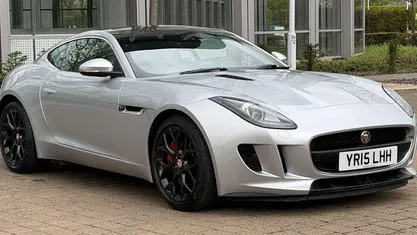 Used Jaguar F-Type Supercharged 380 HP (279 kW) 2015 Silver Coupe