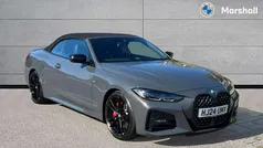 Grey Used 2024 BMW 420 M Sport Cabriolet | £40,500 (Fair price)