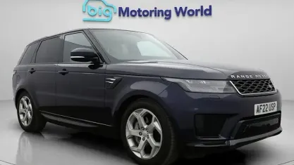 Used Land Rover Range Rover Sport HSE 250 HP (183 kW) 2021 Blue SUV