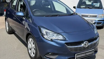 Used Vauxhall Corsa 90 HP (66 kW) 2017 Blue Hatchback