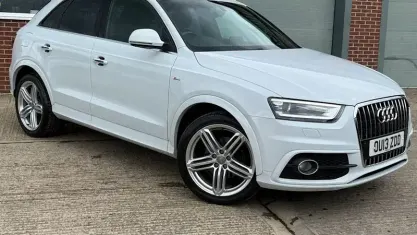Used Audi Q3 S-Line 141 HP (103 kW) 2013 White SUV