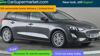 Used Ford Focus Titanium 125 HP (91 kW) 2019 Grey Hatchback