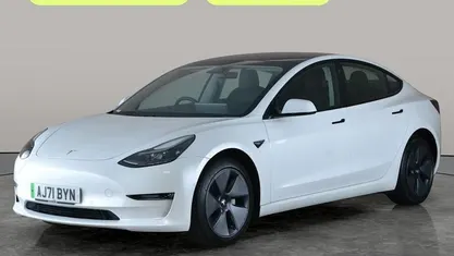 Used Tesla Model 3 Long Range AWD 366 kW (498 HP) 2022 White Sedan