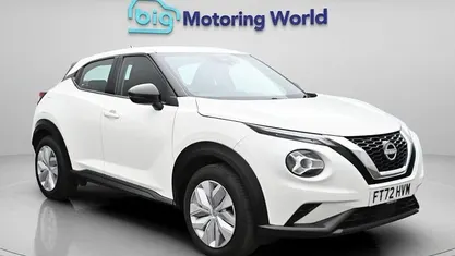 Used Nissan Juke Acenta 114 HP (83 kW) 2023 White SUV