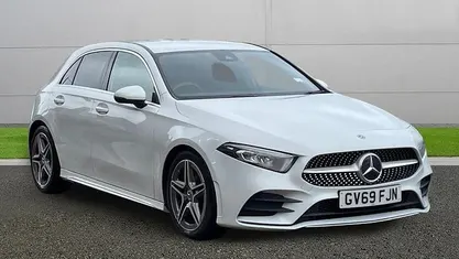 White Used 2020 Mercedes A200 AMG line Hatchback | £15,999 (Fair price)