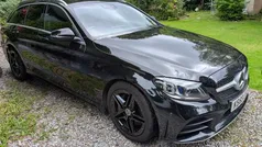 Black Used 2019 Mercedes C300 AMG line Estate | £19,995 (Fair price)