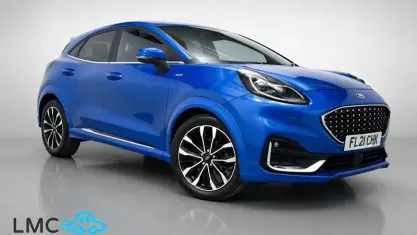 Used Ford Puma ST-Line 125 HP (91 kW) 2021 Blue SUV
