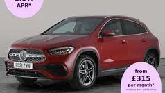 Red Used 2021 Mercedes GLA250 Exclusive SUV | £22,102 (Fair price)