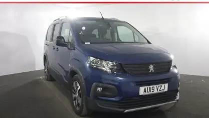 Used Peugeot Rifter GT-line 131 HP (96 kW) 2019 Blue MPV