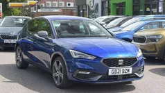 Blue Used 2021 Seat Leon FR Hatchback | £15,168 (Fair price)