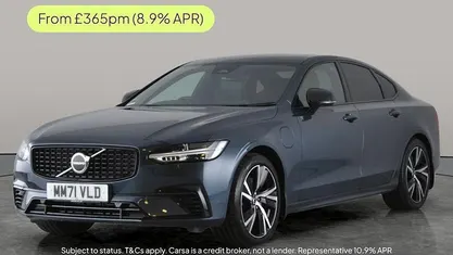 Blue Used 2021 Volvo S90 R-Design Sedan | £21,959 (Fair price)