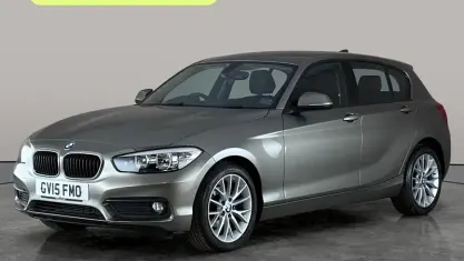 Used BMW 118 136 HP (100 kW) 2015 Silver Hatchback