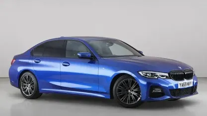 Used BMW 330 M Sport 258 HP (189 kW) 2019 Blue Sedan
