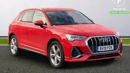 Used Audi Q3 S-Line 150 HP (110 kW) 2019 Red SUV