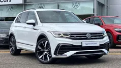 White Used 2022 VW Tiguan R-line SUV | £26,495 (Fair price)