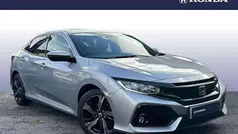 Lunar silver m Used 2018 Honda Civic SR Hatchback | £11,375 (Fair price)