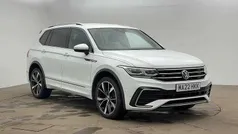 White Used 2022 VW Tiguan Allspace Elegance SUV | £26,885 (Fair price)