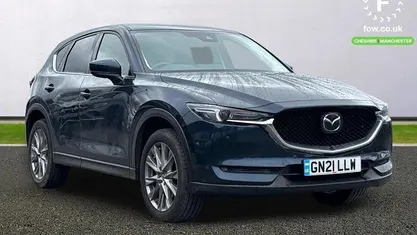 Used Mazda CX-5 Inclusive 150 HP (110 kW) 2021 Blue SUV