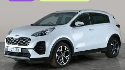 Used Kia Sportage GT-Line 136 HP (100 kW) 2021 White SUV