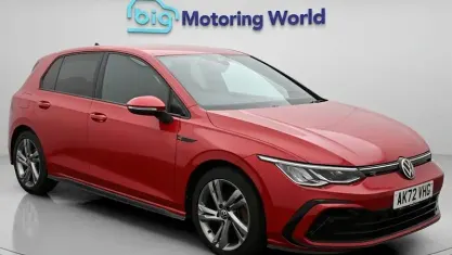 Used VW Golf VIII R-line 150 HP (110 kW) 2022 Red Hatchback