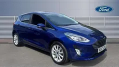 Blue Used 2017 Ford Fiesta Titanium Hatchback | £8,250 (Fair price)