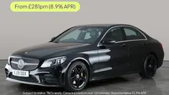 Black Used 2019 Mercedes C200 AMG Line Premium Sedan | £16,020 (Fair price)
