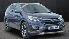 Blue Used 2017 Honda CR-V EX SUV | £14,795 (Fair price)