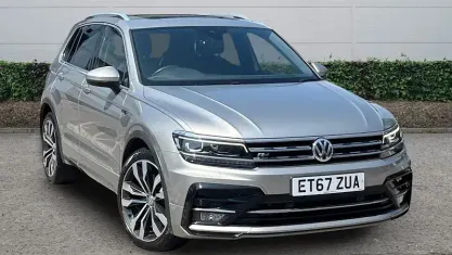 Used VW Tiguan R-line 179 HP (131 kW) 2017 Silver SUV