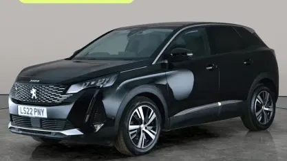 Begagnad Peugeot 3008 Allure 131 HK (96 kW) 2022 Svart SUV