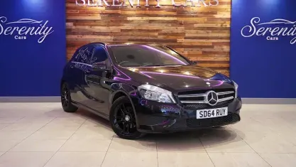 Used Mercedes A180 122 HP (89 kW) 2014 Purple Hatchback