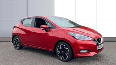 Red Used 2021 Nissan Micra Acenta Hatchback | £11,335 (Fair price)