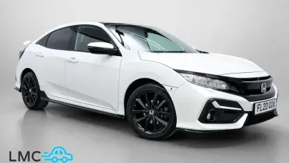 Used Honda Civic Sport 126 HP (92 kW) 2020 White Hatchback