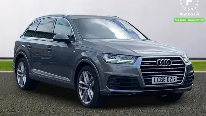 Used Audi Q7 S-Line 272 HP (200 kW) 2016 Grey SUV