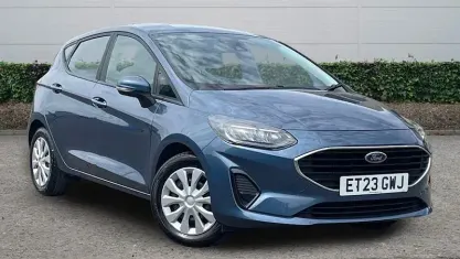 Begagnad Ford Fiesta Trend 75 HK (55 kW) 2022 Blå Halvkombi