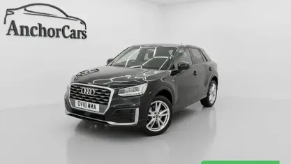 Used Audi Q2 S-Line 150 HP (110 kW) 2018 Black SUV