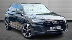 Black Used 2021 Audi Q7 Black Edition SUV | £42,095 (Fair price)