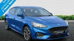 Blue Used 2019 Ford Focus ST-Line X Hatchback | £12,750 (Fair price)