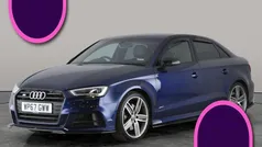 Blue Used 2017 Audi S3 Black Edition Sedan | £21,117 (Fair price)