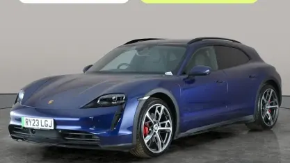 Used Porsche Taycan 4S Cross Turismo Cross Turismo 419 kW (571 HP) 2023 Blue Estate