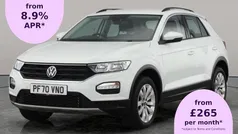 White Used 2021 VW T-Roc SE SUV | £18,707 (Fair price)