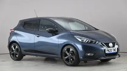 Usado Nissan Micra S 101 HP (74 kW) 2020 Cinzento Citadino