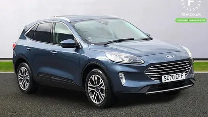 Used Ford Kuga Titanium 120 HP (88 kW) 2021 Blue SUV