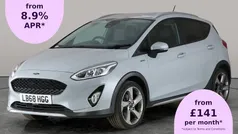 Silver Used 2018 Ford Fiesta Active Hatchback | £10,096 (Fair price)