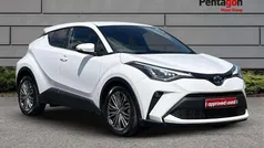 White Used 2022 Toyota C-HR SUV | £21,336 (Fair price)