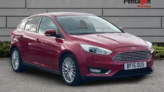 Red Used 2015 Ford Focus Titanium X Hatchback | £7,995 (Fair price)